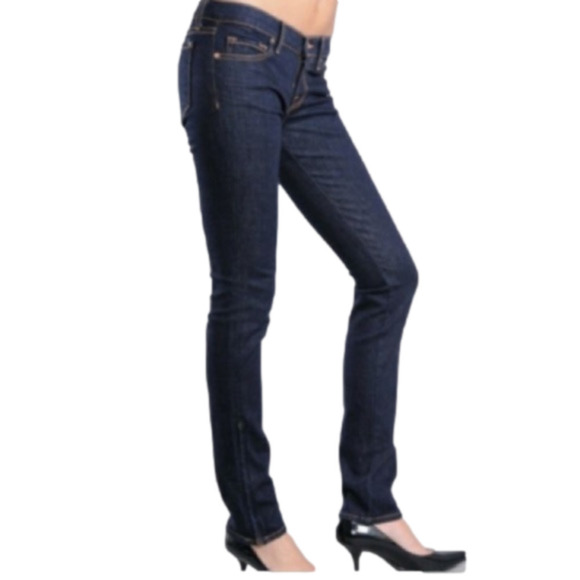 J. Brand Black Skinny Jeans with Zip Up Ankle Style - Picture 2 of 12